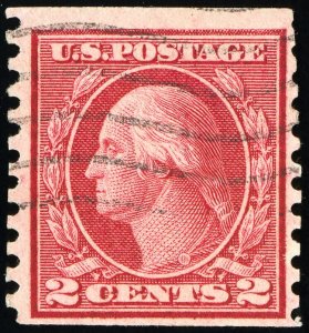 US Stamps # 491 Used F Neat Cancel Type II Scott Value $800.00