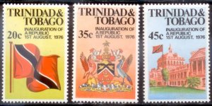 Trinidad & Tobago 1977 SC# 272-4 MNH-OG E32