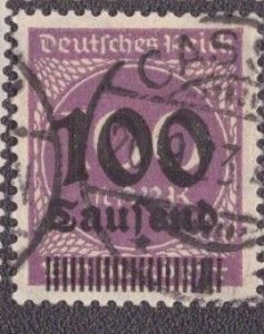 Germany 253 1923 Used