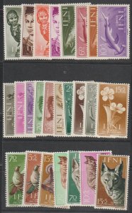 Ifni SC 72-9, 81-3, B17-26, B29-32 Mint Never Hinged