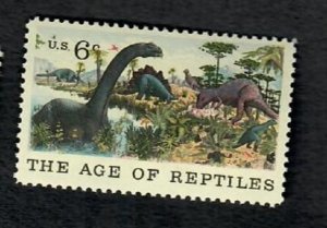 1390 Natural History The Age of Reptiles MNH single