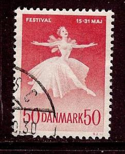 Denmark Scott # 422 Used - Ballet Dancer