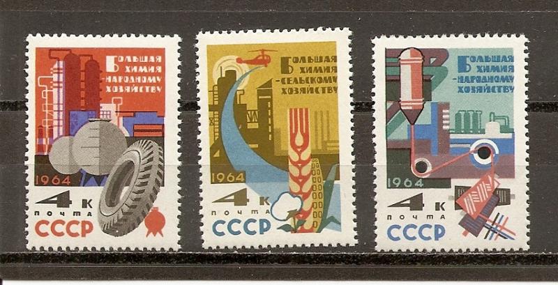 Russia 2872-2874 MNH