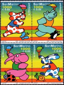 San Marino 2000 MNH Stamps Scott 1483 Sport Olympic Games