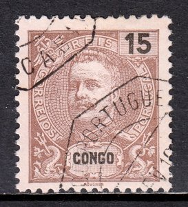 Portuguese Congo - Scott #16 - Used - SCV $1.25