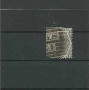 TRADE PRICE STAMPS  VICTORIA 6d GREY PLATE 12 USED CAT £250