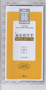 Scott  Black Mounts Size 66 (3) & Size 68 (2) Unopened packs