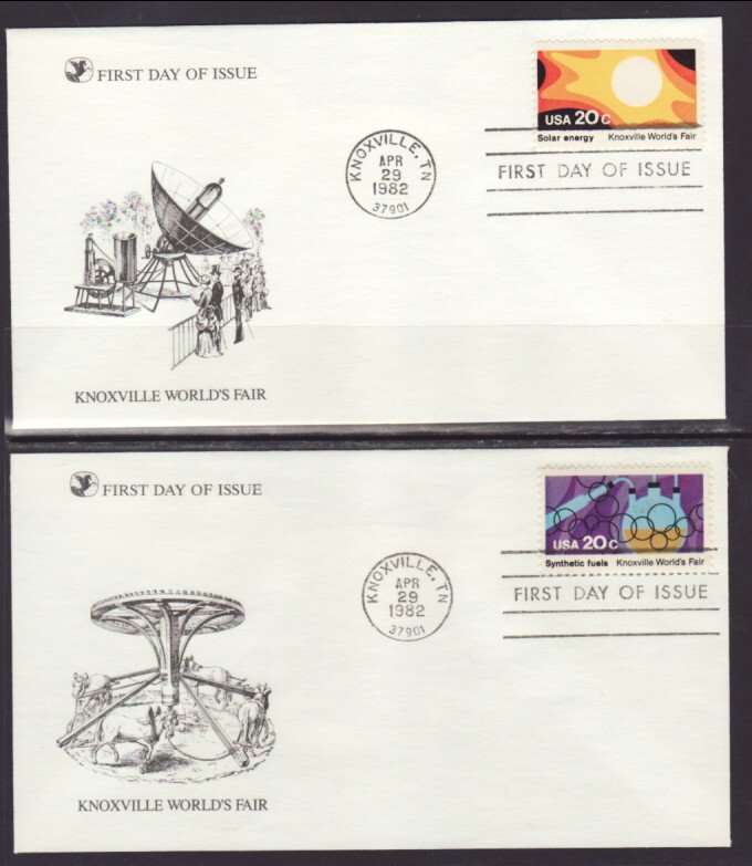 US 2006-2009 World's Fair S/4 Readers Digest U/A FDC