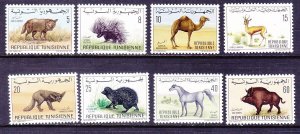 Tunisia 514-21 MNH 1968-69 Various African Animals Full set of 8 Very Fine