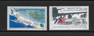 MAYOTTE #C1-2  MNH