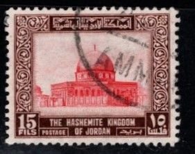 Jordan - #331 Dome of the Rock (Wmk 305) - Used