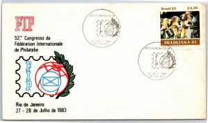 FIP EVENT COVER FEDERATION OF INTERNATIONAL PHILATELISTS EVENT COVER RIO 1981