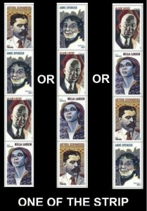 2020 US Stamp - Voice of the Harlem Renaissance - Strip 4  - SC# 5471-5474