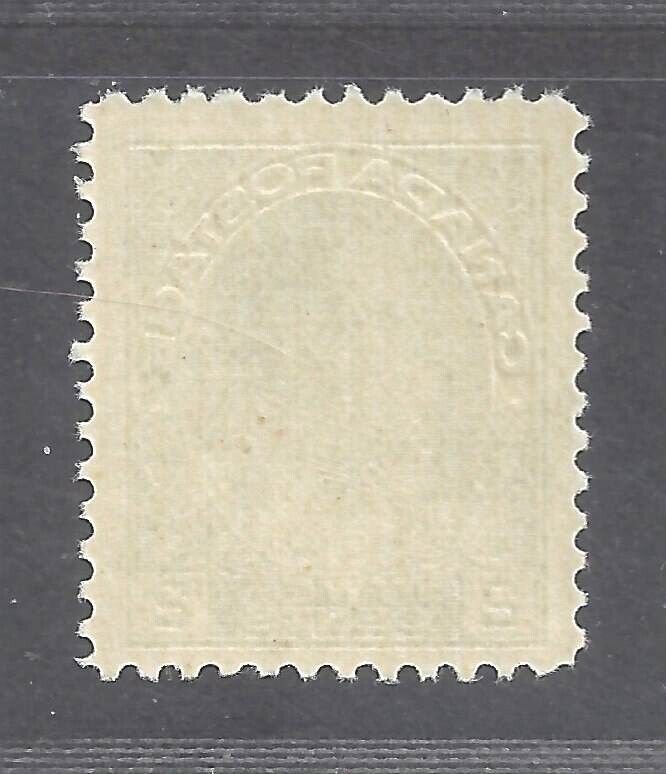 Canada #107iv VF MINT NH 2c YELLOW-GREEN ADMIRAL DRY PRINTING BS25683