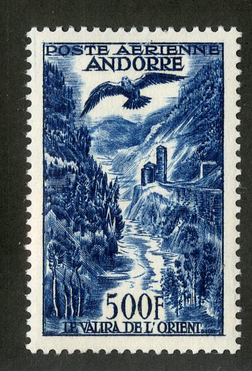 FRENCH ANDORRA C4 MH SCV $120.00 BIN $50.00 PLACE