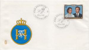 Luxembourg, First Day Cover, Royalty