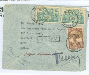 Belgian Congo 148/163 1937 Irumu & Stanleyville postmarks