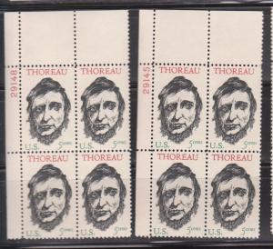 1327 Plate Block MNH   