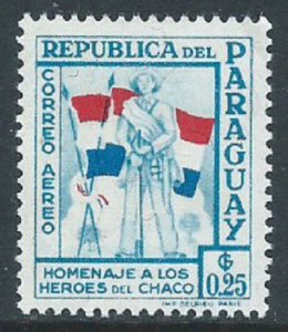 Paraguay, Sc #C236, 25c MH