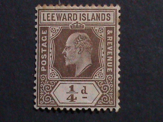 ​LEEWARD ISLANDS-1912 SC#46  KING GEORGE V MINT 111 YEARS OLD VERY FINE-