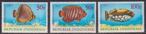 Indonesia (1972) #834-6 MH