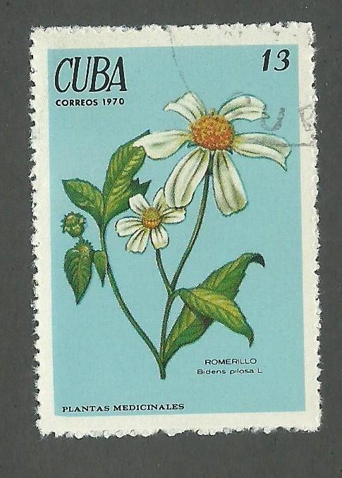 1970 Cuba SC #1493 Used