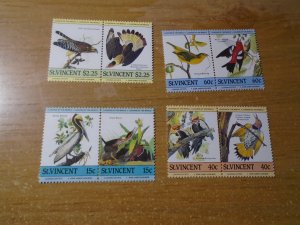St Vincent  #  807-10   MNH   Birds