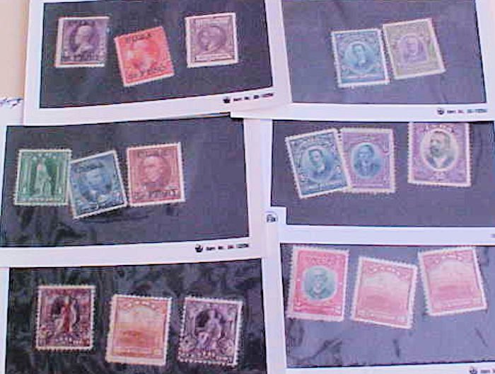 CUBA STAMPS 13 DIFF. #171/250  MINT LIGHT HINGED  cat.$102.00