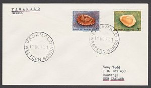 SAMOA 1978 cover to NZ - FAGAMALO cds.......................................B123