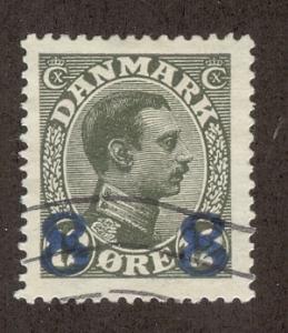 DENMARK SC# 162 F-VF U 1921