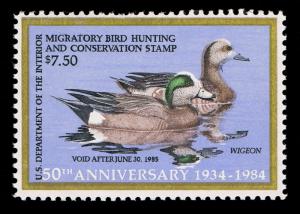 VERY NICE GENUINE SCOTT #RW51 XF MINT OG NH FEDERAL DUCK STAMP - PRICED TO SELL.