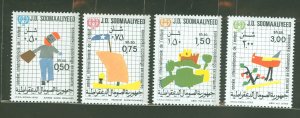 Somalia (Italian Somaliland) #471-474 Mint (NH) Single (Complete Set) (Art)