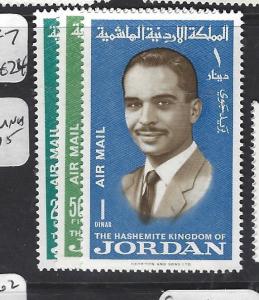 JORDAN  (P2809BB)  KING HUSSEIN  SG 775-7   MNH