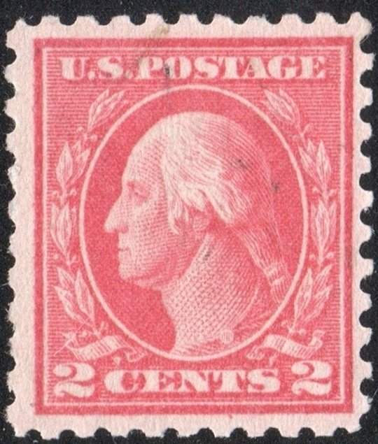 SC#463 2¢ Washington Single (1916) MLH