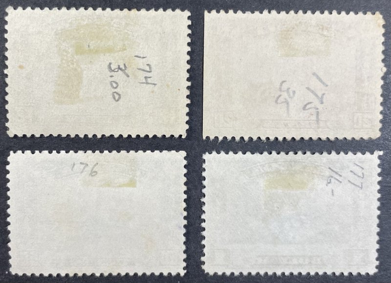 Canada #174,175,176,177 Used F/VF c1930-31 SCV~$49.40 [$083]