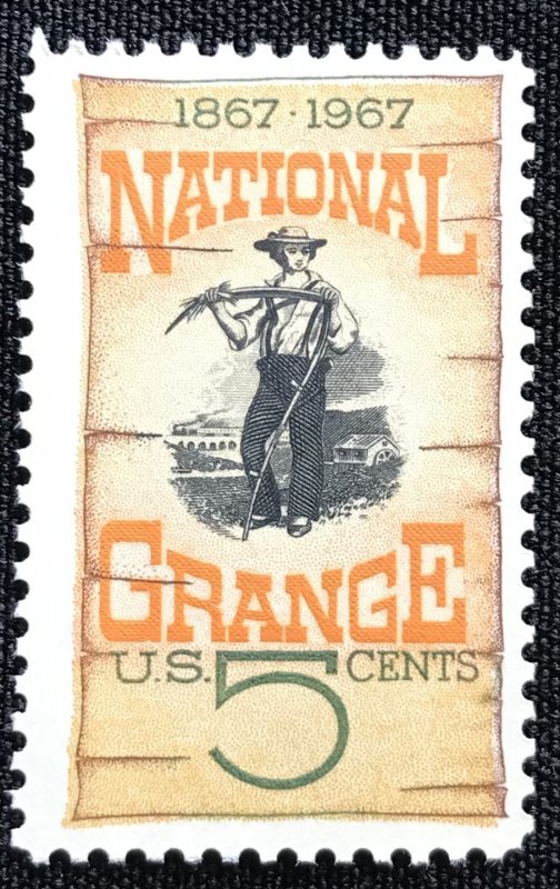 US MNH #1323 Single National Grange SCV $.25 L23