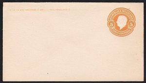 MEXICO Early postal stationery envelope - unused...........................a4648