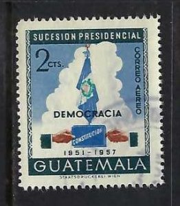 GUATEMALA C186 VFU FLAG 895F-4