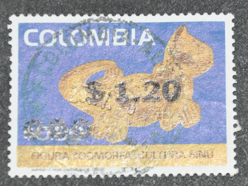 DYNAMITE Stamps: Colombia Scott #840  USED