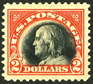 U.S. #523 MINT OG LH