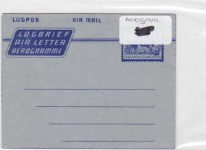 South Africa Stamps Cover airogram Ref 8811