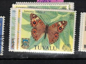 Tuvalu Butterfly SC 146-9 MNH (5epw)