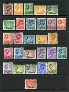 Seychelles SG135/49 Set of 25 plus shades Superb Used Cat 225+ pounds