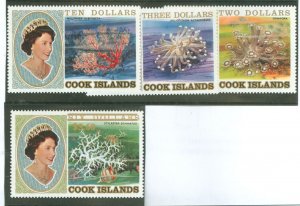 Cook Islands #582/583/585/586 Mint (NH) Single