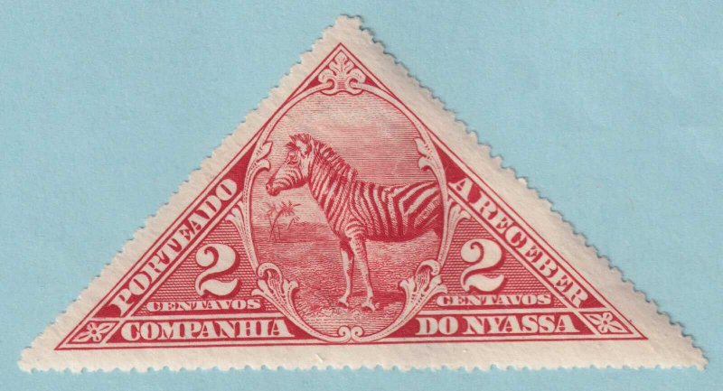 NYASSA J3 POSTAGE DUE  MINT HINGED OG * NO FAULTS VERY FINE! - LWI