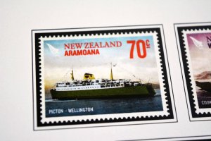 COLOR PRINTED NEW ZEALAND 2011-2015 STAMP ALBUM PAGES (98 illustrated pages)