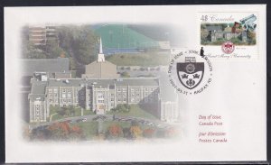 Canada 2002 Sc 1944 Saint Mary's University Canada Post Official Stamp FDC