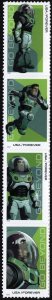 SC#5709-12 (Forever) Buzz Lightyear Vertical Strip of Four (2022) SA