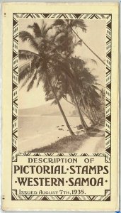 39874 - WESTERN SAMOA  -  POSTAL HISTORY: SG 181  FDC COVER 1935    PALM TREES