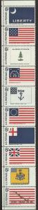 # 1345-1354 MINT NEVER HINGED HISTORIC FLAGS